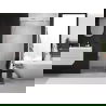 Mexen Exo dvigubos įeinamosios dušo durys 70 cm, skaidrus, chromas - 814-070-000-01-00