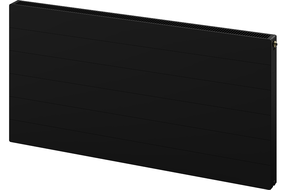 Mexen Line CCL21 plokščias radiatorius 400 x 1600 mm, apatinis centrinis prijungimas, 1270 W, juodas - W6C21L-040-160-70