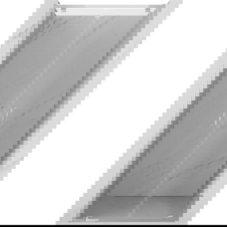 Mexen Exo dvigubos varstomos dušo durys 80 cm, skaidrios, chromas - 8182-080-000-01-00