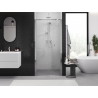 Mexen Exo-F sulankstomos dušo durys 90 cm, permatomos, chromuotos - 816-090-000-01-00