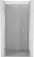 Mexen Exo-F sulankstomos dušo durys 95 cm, skaidrios, chromas - 816-095-000-01-00