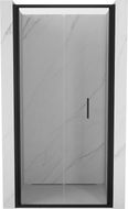 Mexen Exo-F sulankstomos dušo durys 70 cm, skaidrios, juodos - 816-070-000-70-00