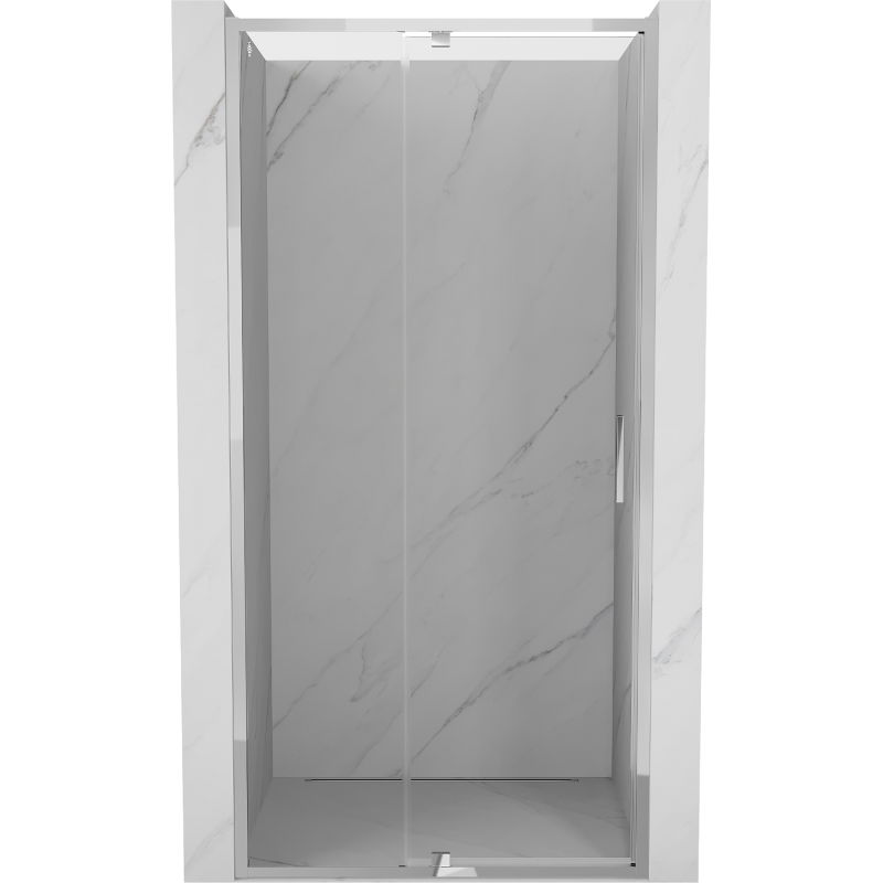 Mexen Exo atveriamos dušo durys 120 cm, skaidrios, chromas - 819-120-000-01-00