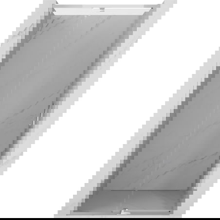 Mexen Exo dušo durys atveriamos 125 cm, skaidrios, chromas - 819-125-000-01-00