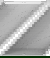 Mexen Exo vonios kambario durys 145 cm, permatomos, chromas - 819-145-000-01-00