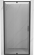 Mexen Exo-R varstomos dušo durys 95 cm, permatomos, juodos - 819-095-000-70-00