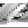 Mexen Exo stumdomos dušo kabina 80 x 80 cm, permatoma, chromuota - 814-080-080-01-00