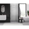 Mexen Exo-S stumdomos dušo durys 110 cm, permatomos, chromo - 8151-110-000-01-00