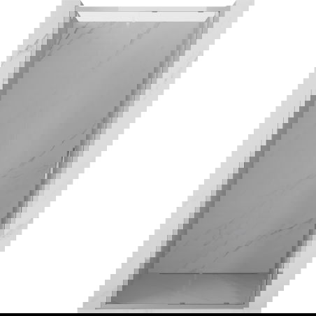 Mexen Exo stumdomos dušo durys 125 cm, skaidrios, chromas - 8151-125-000-01-00