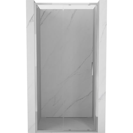 Mexen Exo slankiosios dušo durys, 120 cm, permatomos, chromuotos - 8151-120-000-01-00