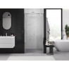 Mexen Exo-S stumdomos dušo durys 115 cm, permatomos, chromas - 8151-115-000-01-00