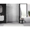 Mexen Exo-S stumdomos dušo durys 140 cm, permatomos, chromas - 8151-140-000-01-00