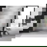 Mexen Exo slankiojančios dušo durys 140 cm, skaidrios, chromas - 8151-140-000-01-00