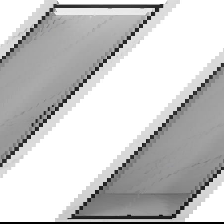 Mexen Exo stumdomos dušo durys 105 cm, skaidrios, juodos - 8151-105-000-70-00