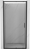 Mexen Exo-S stumdymosios dušo durys, 115 cm, skaidrios, juodos - 8151-115-000-70-00