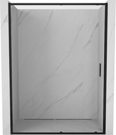 Mexen Exo-S stumdomos dušo durys 150 cm, permatomos, juodos - 8151-150-000-70-00