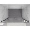 Mexen Exo-R varstomos dušo durys 140 cm, skaidrus, chromas - 819-140-000-01-00