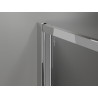 Mexen Exo-F sulankstoma dušo kabina 80 x 75 cm, skaidri, chromas - 816-080-075-01-00