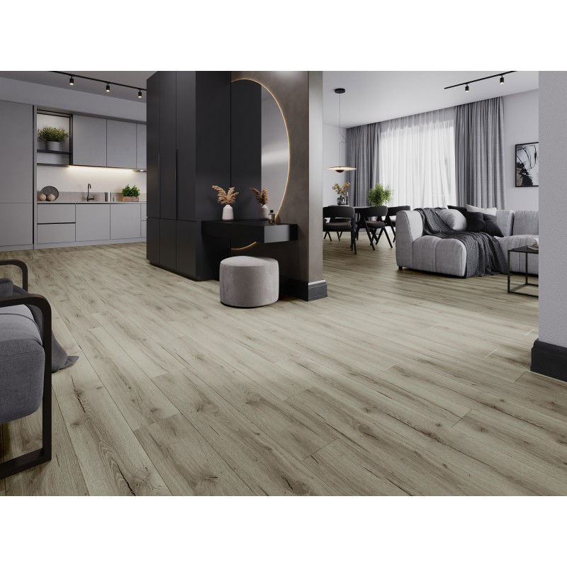 Mexen Wirginia vinilinės plokštės 1227 x 187 mm LVT Dryback 2,5 mm, PVC pagrindas, 4 V-grioveliai, Ąžuolas
