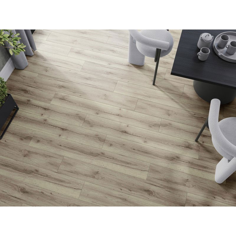 Mexen Wirginia vinilinės plokštės 1227 x 187 mm LVT Dryback 2,5 mm, PVC pagrindas, 4 V-grioveliai, Ąžuolas