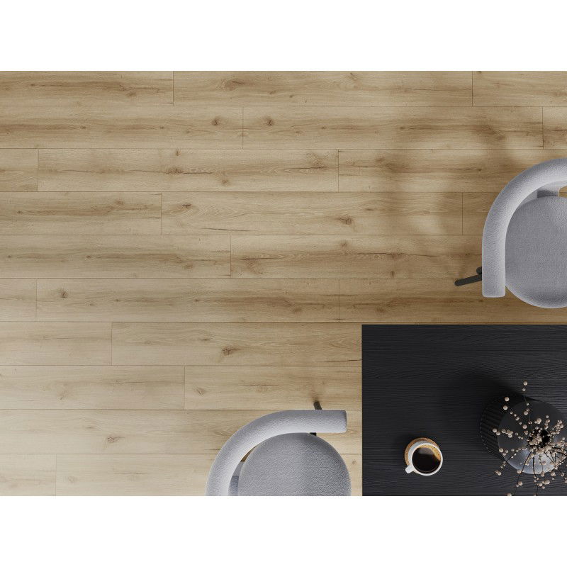 Mexen Sun Valley vinilinės plokštės 1227 x 187 mm LVT Dryback 2,5 mm, PVC pagrindas, 4 V-Fuga, ąžuolas