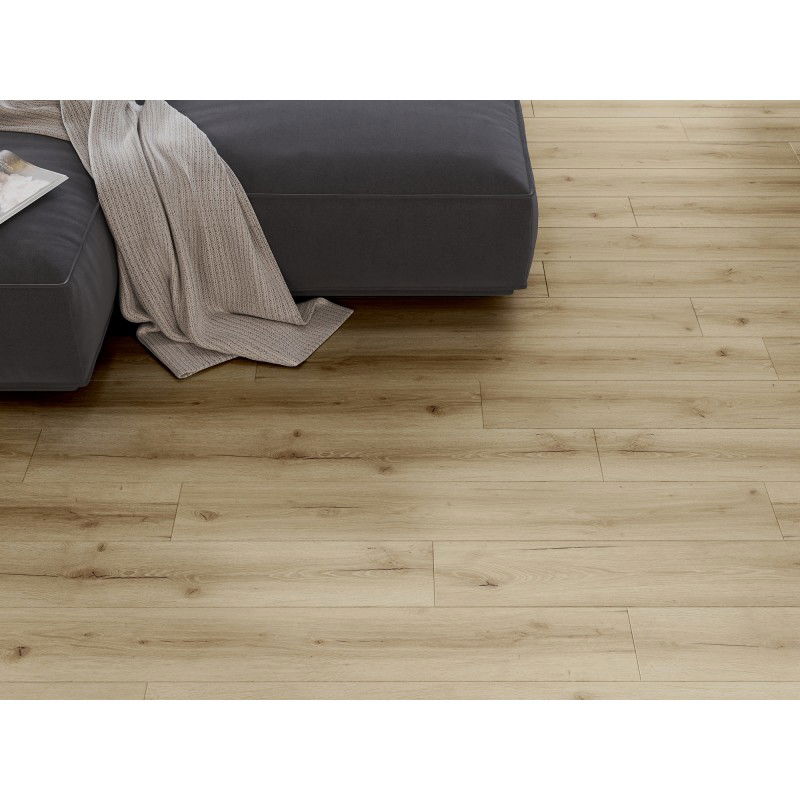 Mexen Sun Valley vinilinės plokštės 1227 x 187 mm LVT Dryback 2,5 mm, PVC pagrindas, 4 V-Fuga, ąžuolas