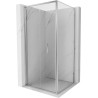 Mexen Exo-F sulenka dušo kabina 85 x 85 cm, skaidri, chromas - 816-085-085-01-00