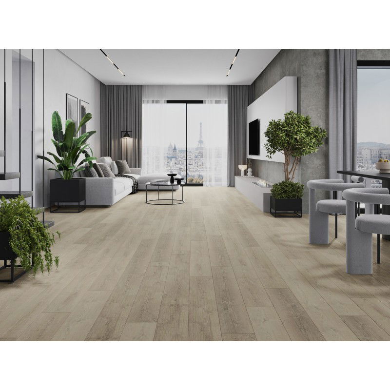 Mexen Parker vinilinės plokštės 1227 x 187 mm LVT Dryback 2,5 mm, PVC pagrindas, 4 V-fuga, ąžuolas