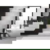 Mexen Exo dvigubos įeinamosios dušo durys 70 cm, skaidrus, chromas - 814-070-000-01-00
