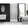 Mexen Exo-B Duo dvivietės varstomos dušo durys 80 cm, skaidrus stiklas, chromas - 814-080-000-01-00