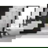 Mexen Exo sulankstomos dušo durys 100 cm, skaidrus, chromas - 816-100-000-01-00