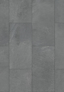 Mexen Grey Dark Vinilinės plokštės 610 x 305 mm LVT Dryback 2,5 mm, PVC paklotas, 4 pusių V griovelis, skalūnas