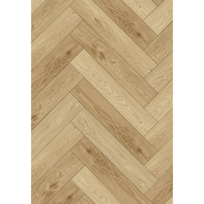 Mexen Anniston vinilinės plokštės eglutė 570 x 95 mm LVT Dryback 2,5 mm, PVC pagrindas, 4 V-siūlė, Ąžuolas