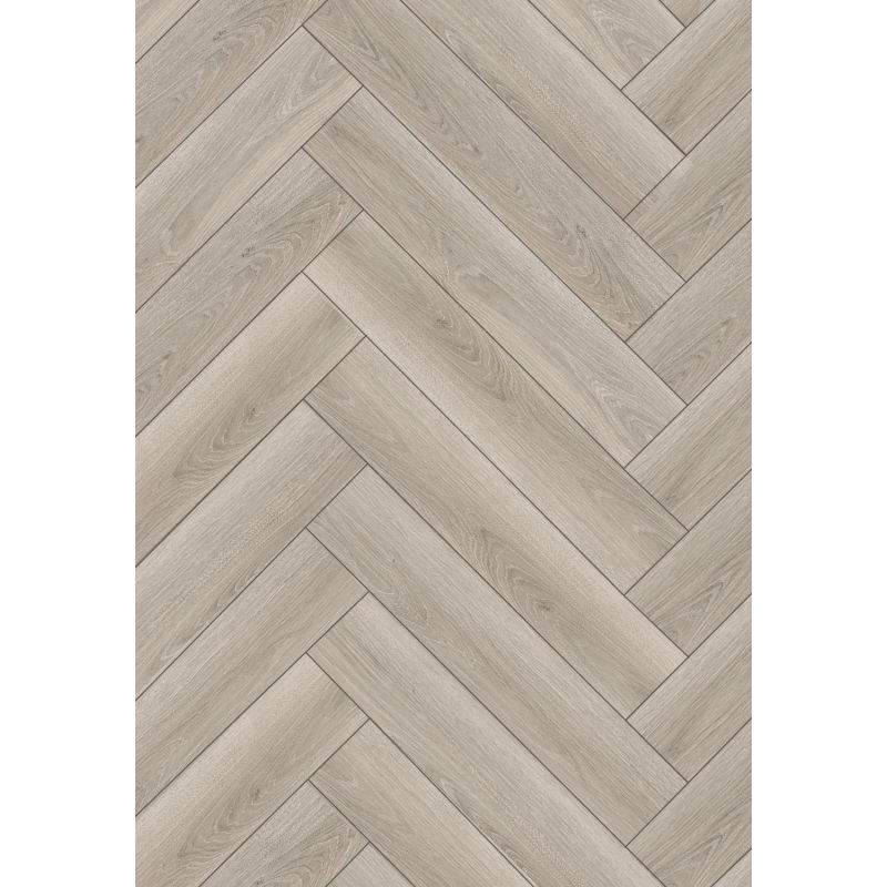 Mexen Wilson vinilinės plokštės eglutės rašto 570 x 95 mm LVT Dryback 2,5 mm, PVC pagrindas, 4 V-Fuga, Ąžuolas