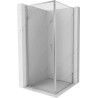 Mexen Exo-B dušo kabina su varstomomis durimis 90 x 90 cm, skaidri, chromas - 817-090-090-01-00