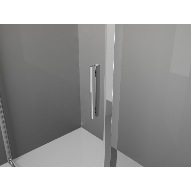 Mexen Exo-S stumdomos dušo durys 115 cm, permatomos, chromas - 8151-115-000-01-00