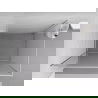 Mexen Exo stumdomos dušo kabinos durys 100 x 80 cm, skaidrios, chromas - 817-100-080-01-00