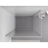 Mexen Exo-B 90 x 100 cm varstoma dušo kabina, skaidri, chromuota - 817-090-100-01-00