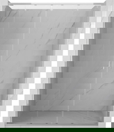 Mexen Exo dvigubos slankiosios dušo durelės 130 cm, permatomos, chromas - 8152-130-000-01-00