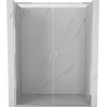 Mexen Exo-S Duo dvigubos stumdomos dušo durys 160 cm, skaidrios, chromas - 8152-160-000-01-00