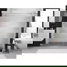 Mexen Exo dvigubos stumdomos dušo durys 190 cm, skaidrios, chromuotos - 8152-190-000-01-00