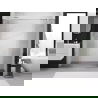 Mexen Exo dvigubos stumdomos dušo durys 190 cm, skaidrios, chromuotos - 8152-190-000-01-00