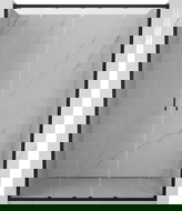 Mexen Exo dvigubos stumdomos dušo durys 140 cm, skaidrios, juodos - 8152-140-000-70-00