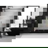 Mexen Exo dvigubos stumdomos 140 cm dušo durys, skaidrios, juodos - 8152-140-000-70-00