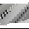 Mexen Exo dvigubos stumdomos 140 cm dušo durys, skaidrios, juodos - 8152-140-000-70-00