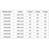 Mexen Exo-S Duo dvivietės stumdomos dušo durys, 160 cm, skaidrios, juodos - 8152-160-000-70-00