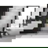 Mexen Exo dušo durys 75 cm, permatomos, chromas - 8181-075-000-01-00