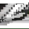Mexen Exo dvejų varčių dušo durys 100 cm, permatomas, chromas - 8182-100-000-01-00