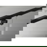 Mexen Exo dvigubos varstomos dušo durys 80 cm, permatomos, juodos - 8182-080-000-70-00