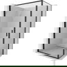 Mexen Exo dušo kabina 75 x 85 cm, permatomas, juodas - 817-075-085-70-00